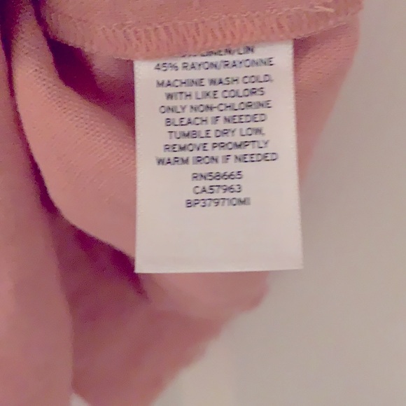 NOT FOR SALE Very 🌺 cute Top tie front / linen - Picture 8 of 9